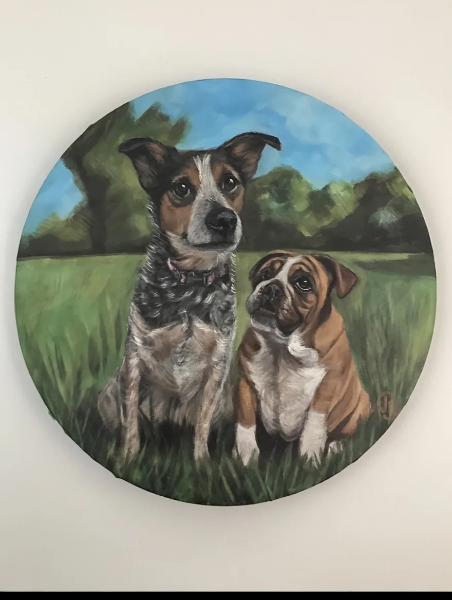 12" Round surface